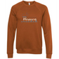 Make Heaven Crowded - Sponge Fleece Raglan Sweatshirt - Assorted Colors