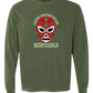 Masked Because We Are Unstable - Comfort Colors - Heavyweight Long Sleeve Tee - Blues & Greens