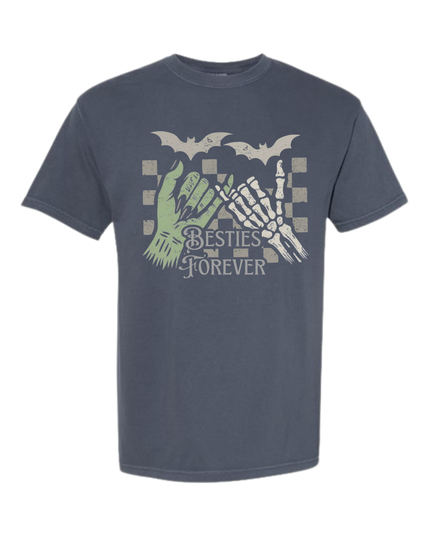 Besties Forever - Comfort Colors - Heavyweight Unisex Tee - Blues