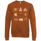HP - Hello Autumn - Sponge Fleece Raglan Sweatshirt - Assorted Colors