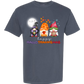 Happy HalloThanksMas Gnomes - Comfort Colors - Heavyweight Unisex Tee - Blues