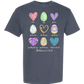 Galatians 5 - Easter - Comfort Colors - Heavyweight Unisex Tee - Blues