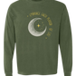 Embrace Each Period of Life - Comfort Colors - Heavyweight Long Sleeve Tee - Blues & Greens