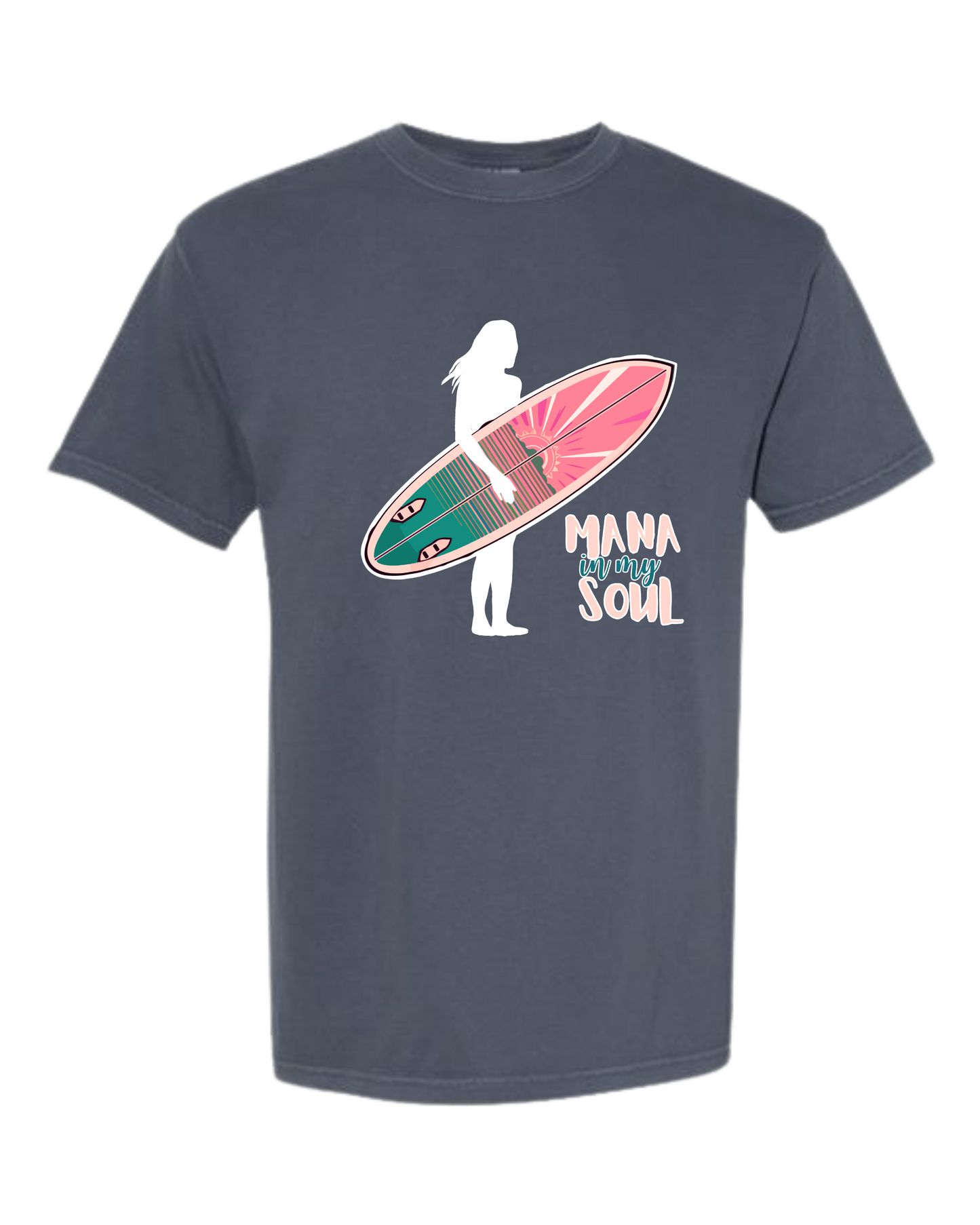 Mana in My Soul - Comfort Colors - Heavyweight Unisex Tee - Blues