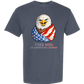 Free Bird An American Legend - Comfort Colors - Heavyweight Unisex Tee - Blues