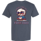 Lovin' Life as a Free Bird - Comfort Colors - Heavyweight Unisex Tee - Blues