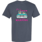 Get in Loser We're Playing Mahjong - Comfort Colors - Heavyweight Unisex Tee - Blues