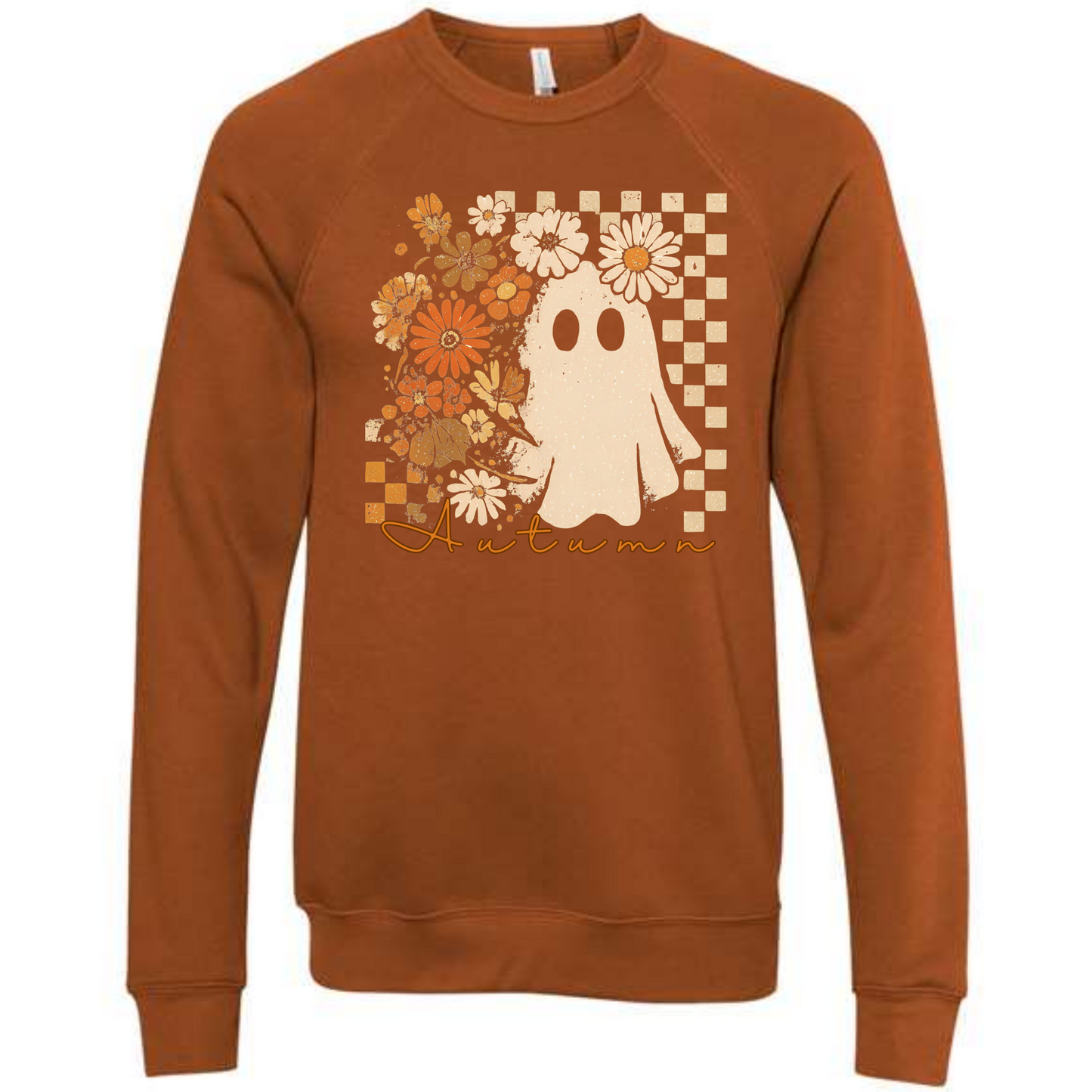 Autumn Ghost - Sponge Fleece Raglan Sweatshirt - Assorted Colors