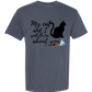 My Cat and I spill the tea about you - Comfort Colors - Heavyweight Unisex Tee - Blues
