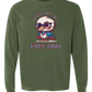 Lovin' Life as a Free Bird - Comfort Colors - Heavyweight Long Sleeve Tee - Blues & Greens