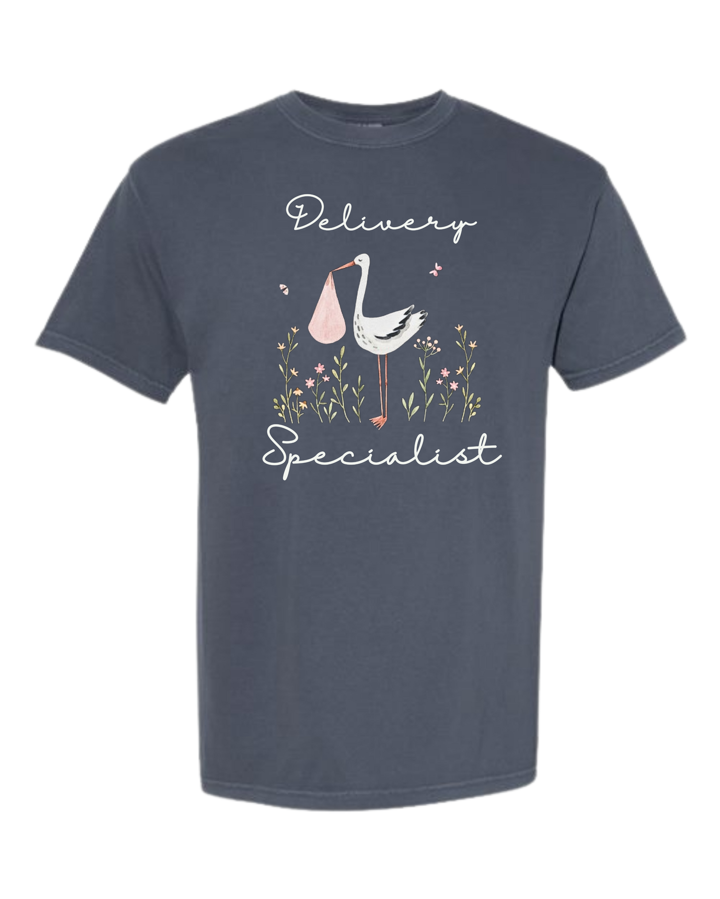 Delivery Specialist - Comfort Colors - Heavyweight Unisex Tee - Blues