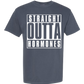 Straight Outta Hormones - Comfort Colors - Heavyweight Unisex Tee - Blues