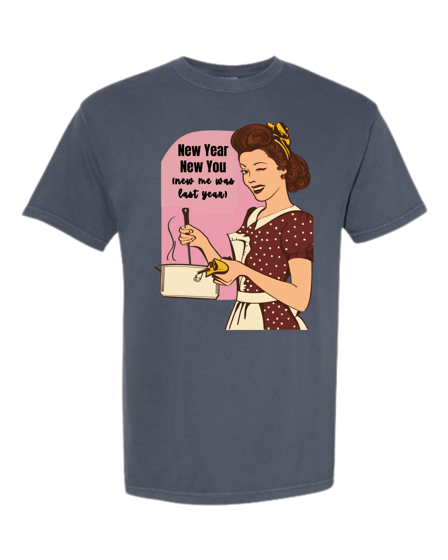 New Year New You - Comfort Colors - Heavyweight Unisex Tee - Blues