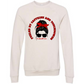 Football Moms Fueled By Caffeine and Touchdowns - Sponge Fleece Raglan Sweatshirt - Greens, Neutrals