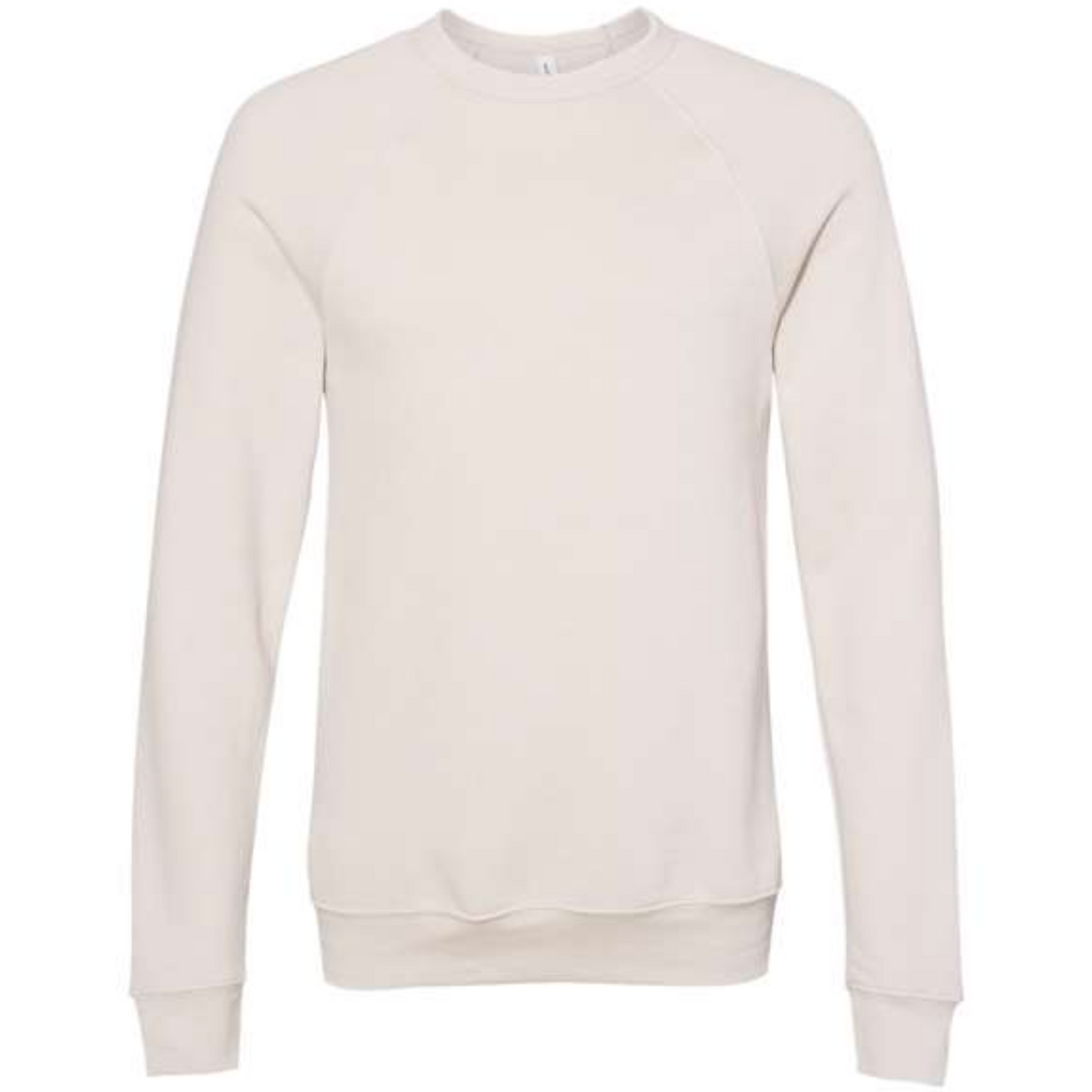 Custom Design - Sponge Fleece Raglan Sweatshirt - Greens, Neutrals