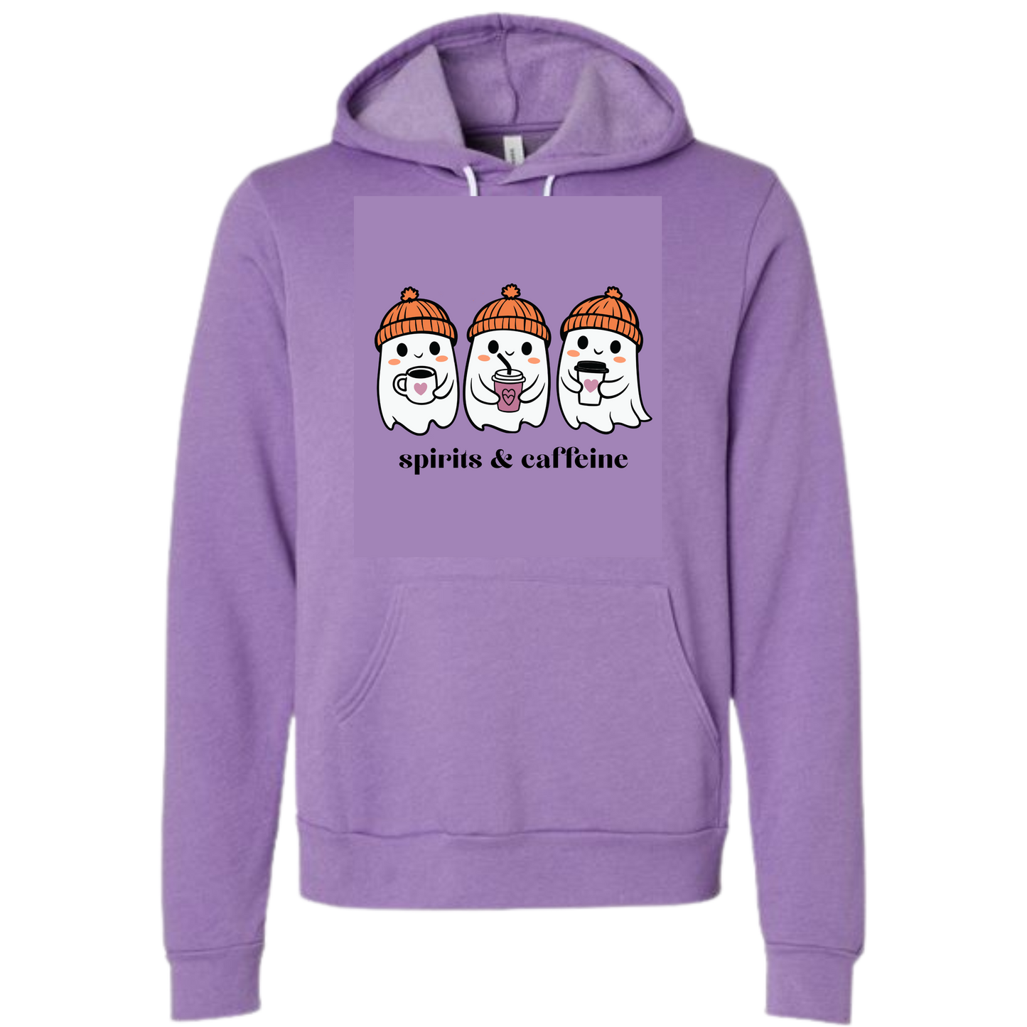 HP - Spirits & Caffeine - Sponge Fleece Hoodie - Blues, Purples