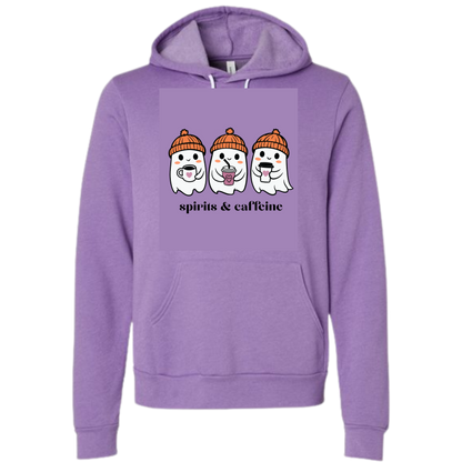 HP - Spirits & Caffeine - Sponge Fleece Hoodie - Blues, Purples