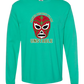 Masked Because We Are Unstable - Comfort Colors - Heavyweight Long Sleeve Tee - Blues & Greens