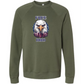 Free Bird - Sponge Fleece Raglan Sweatshirt - Blues, Greens, Purple, and Black