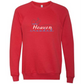 Make Heaven Crowded - Sponge Fleece Raglan Sweatshirt - Assorted Colors