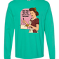 New Year New You - Comfort Colors - Heavyweight Long Sleeve Tee - Blues & Greens