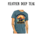 CP - Yellowstone: Fluffy Cows - Unisex Tee - Blues