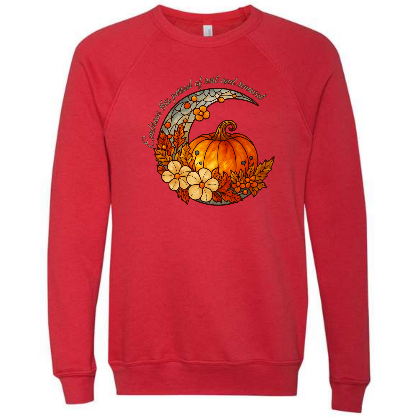 Rest and Renewal - Sponge Fleece Raglan Sweatshirt - Assorted Colors