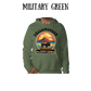 CP - Yellowstone: Fluffy Cows - Sponge Fleece Hoodie - Greens, Neutrals