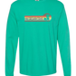 On Island Time - Comfort Colors - Heavyweight Long Sleeve Tee - Blues & Greens