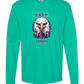 Free Bird - Comfort Colors - Heavyweight Long Sleeve Tee - Blues & Greens