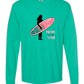Mana in My Soul - Comfort Colors - Heavyweight Long Sleeve Tee - Blues & Greens