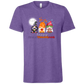 Happy HalloThanksMas Gnomes - Unisex Tee - Purples