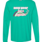 New Year Same Sarcasm - Comfort Colors - Heavyweight Long Sleeve Tee - Blues & Greens