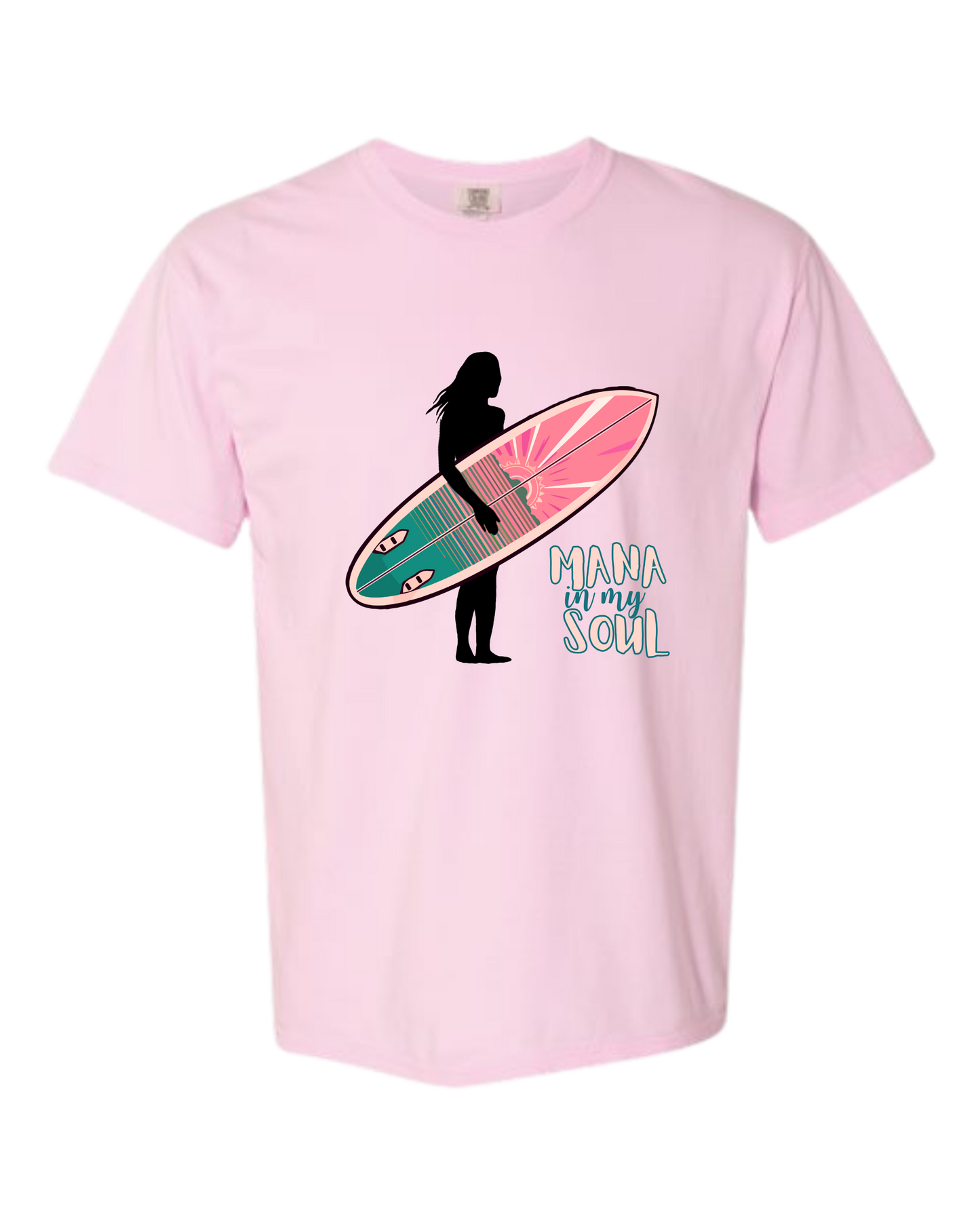 Mana in My Soul - Comfort Colors - Heavyweight Unisex Tee - Pinks & Purples