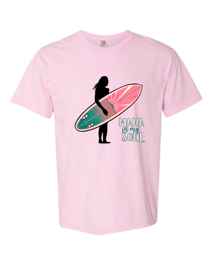 Mana in My Soul - Comfort Colors - Heavyweight Unisex Tee - Pinks & Purples