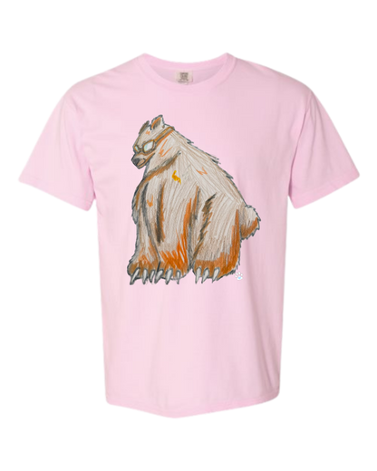 Muscle Bear - Comfort Colors - Heavyweight Unisex Tee - Pinks & Purples