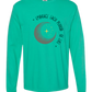 Embrace Each Period of Life - Comfort Colors - Heavyweight Long Sleeve Tee - Blues & Greens