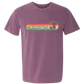 On Island Time - Comfort Colors - Heavyweight Unisex Tee - Pinks & Purples