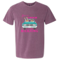 Get in Loser We're Playing Mahjong - Comfort Colors - Heavyweight Unisex Tee - Pinks & Purples