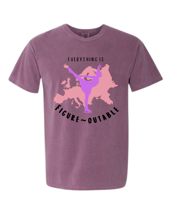 Bristol - Comfort Colors - Heavyweight Unisex Tee - Pinks & Purples