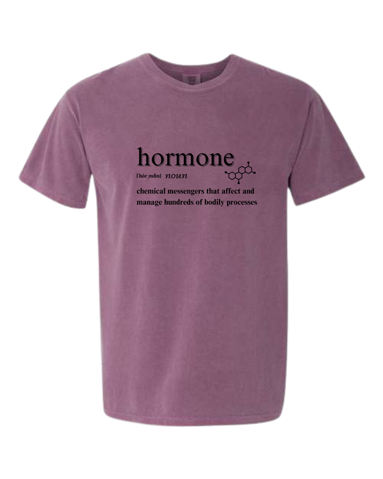 Hormone - Comfort Colors - Heavyweight Unisex Tee - Pinks & Purples