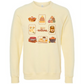 HP - Hello Autumn - Sponge Fleece Raglan Sweatshirt - Assorted Colors