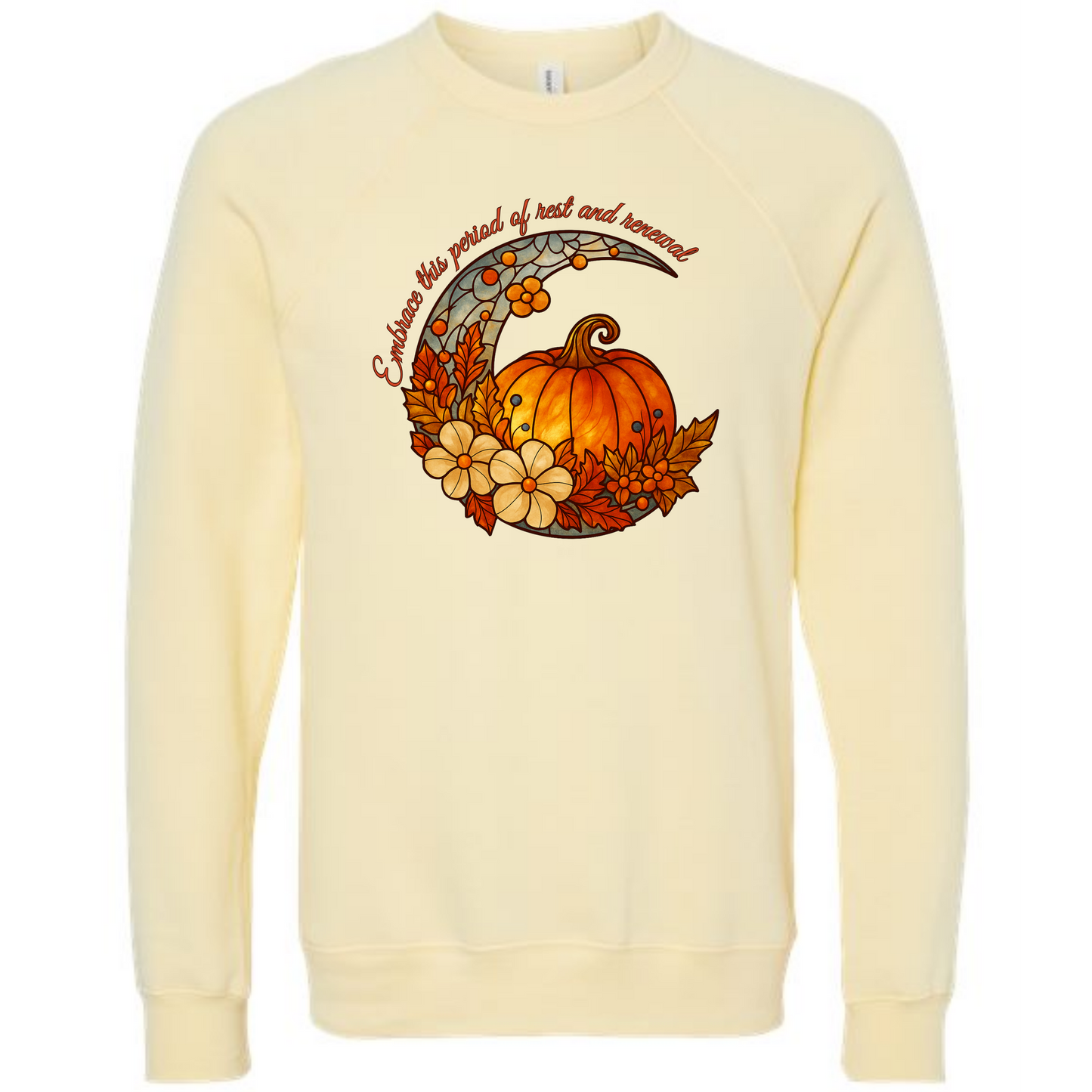 Rest and Renewal - Sponge Fleece Raglan Sweatshirt - Assorted Colors