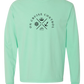 On Cruise Control - Comfort Colors - Heavyweight Long Sleeve Tee - Blues & Greens