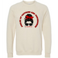 Football Moms Fueled By Caffeine and Touchdowns - Sponge Fleece Raglan Sweatshirt - Greens, Neutrals