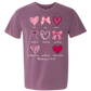 Galatians 5 - Valentines - Comfort Colors - Heavyweight Unisex Tee - Pinks & Purples