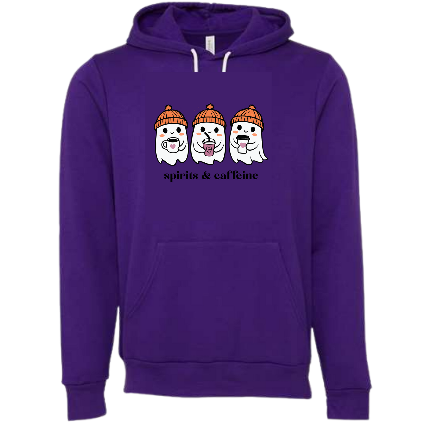 HP - Spirits & Caffeine - Sponge Fleece Hoodie - Blues, Purples
