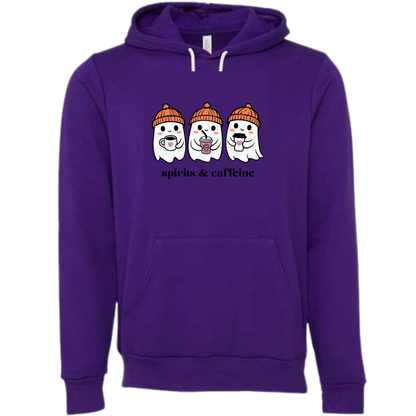 HP - Spirits & Caffeine - Sponge Fleece Hoodie - Blues, Purples