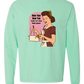 New Year New You - Comfort Colors - Heavyweight Long Sleeve Tee - Blues & Greens