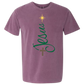 Jesus Tree - Comfort Colors - Heavyweight Unisex Tee - Pinks, Purples